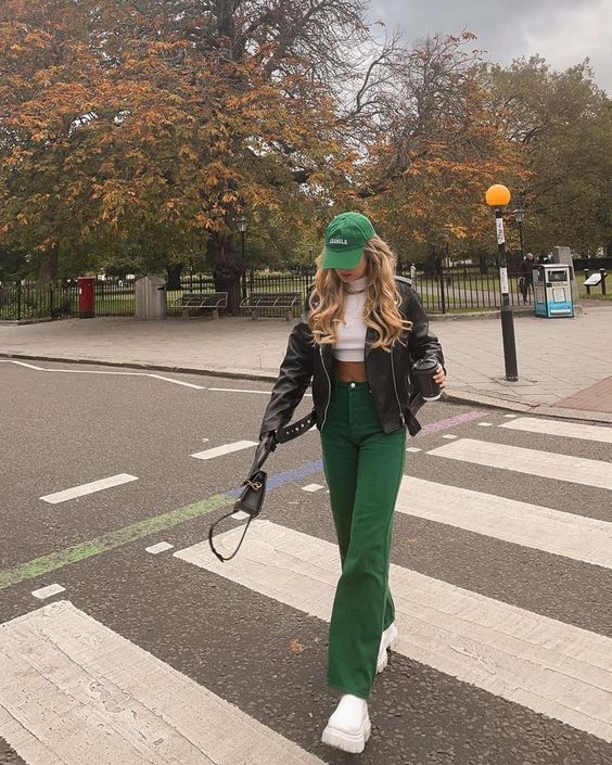 Stílusiskola: a zöld minden árnyalata ősszel -  -  - divat, outfit, ősz, stílus, zöld, 