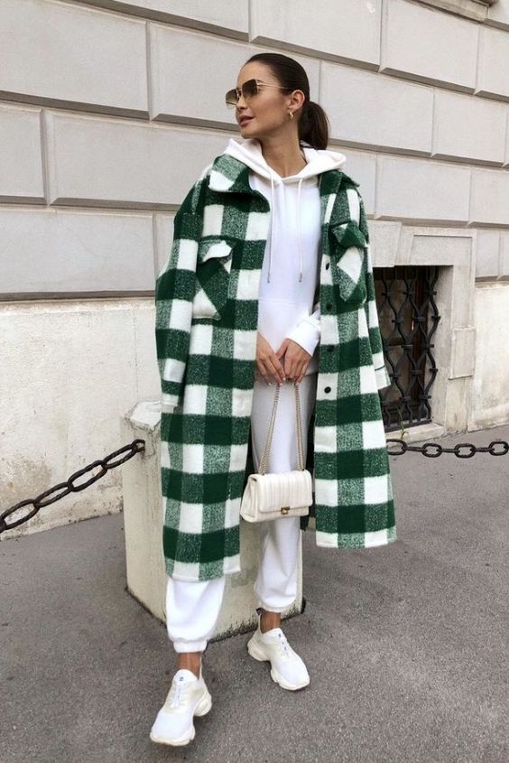 Stílusiskola: idén így viselj  kockás kabátokat -  -  - divat, kabát, kockás kabát, outfit, stílus, 