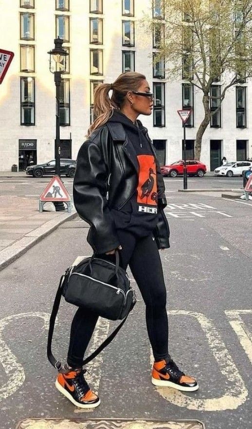 Stílusiskola: laza outfitek bőrdzsekivel -  -  - bőrdzseki, divat, outfit, stílus, 