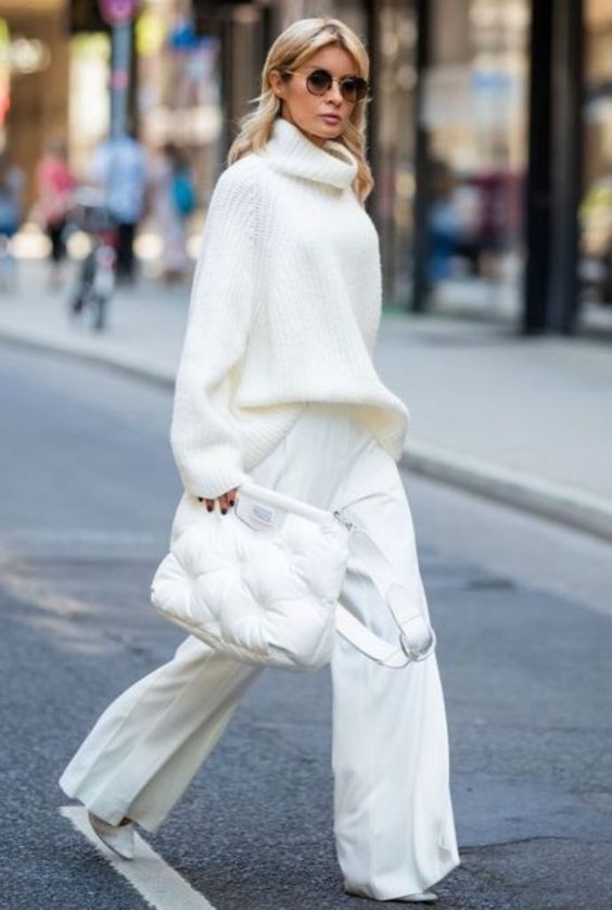 Stílusiskola: így viselj ősszel teljesen fehér outfiteket -  -  - divat, fehér, outfit, ősz, stílus, 