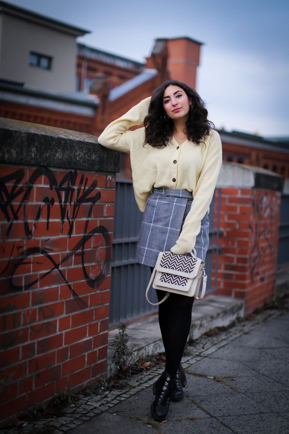 Stílusikola: így viselj ősszel kockás szoknyákat -  -  - divat, kockás szoknya, outfit, ősz, stílus, 