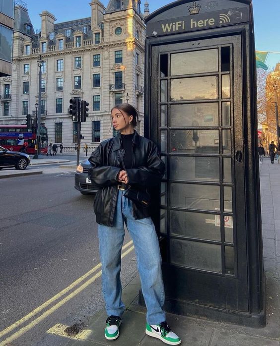 Stílusiskola: laza outfitek bőrdzsekivel -  -  - bőrdzseki, divat, outfit, ősz, stílus, 