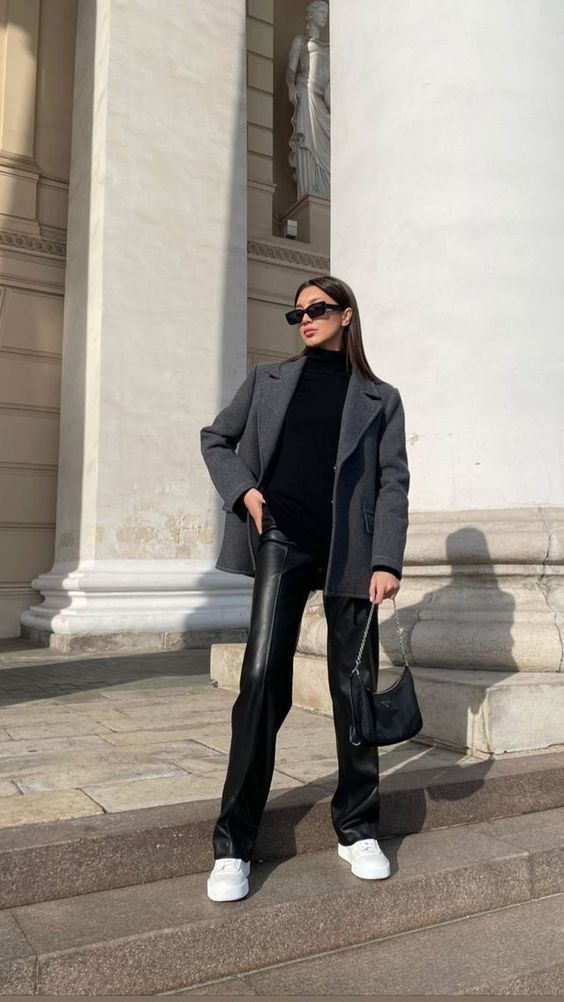 Stílusiskola: így viselj ősszel bőrnadrágokat -  -  - bőrnadrág, divat, outfit, ősz, stílus, 