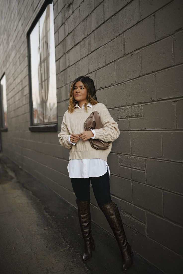 Stílusiskola: így viselj ősszel combcsizmákat -  -  - combcsizma, divat, outfit, ősz, stílus, 