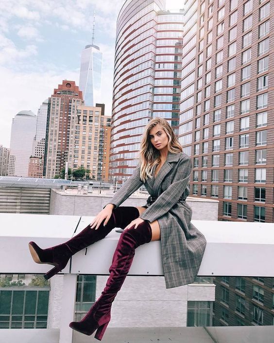 Stílusiskola: így viselj ősszel combcsizmákat -  -  - combcsizma, divat, outfit, ősz, stílus, 