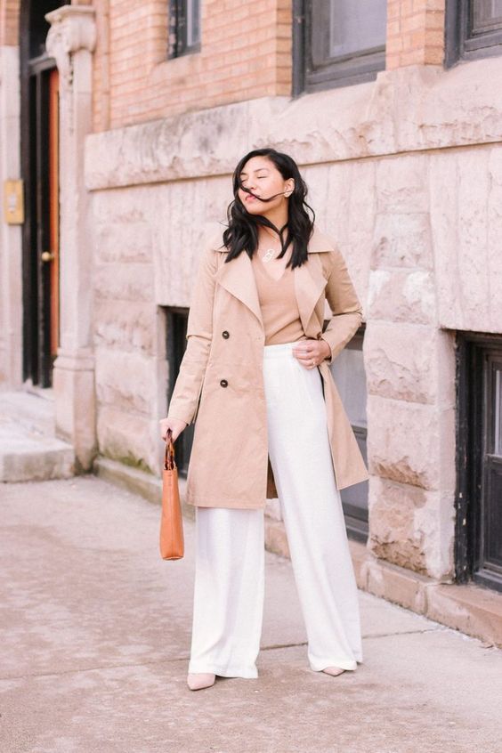 Stílusiskola: így viselj ősszel fehér nadrágokat -  -  - divat, fehér nadrág, outfit, ősz, stílus, 