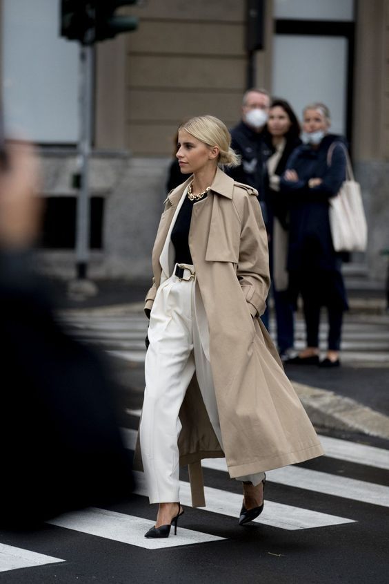 Stílusiskola: így viselj ősszel fehér nadrágokat -  -  - divat, fehér nadrág, outfit, ősz, stílus, 