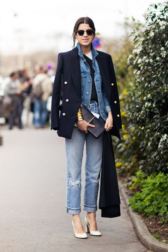 Stílusikola: így viselj farmert farmerral -  -  - divat, farmer, outfit, stílus, 