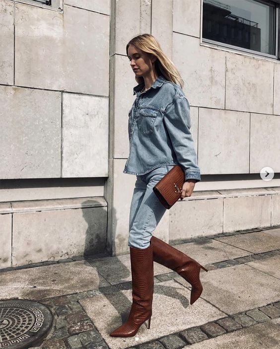 Stílusikola: így viselj farmert farmerral -  -  - divat, farmer, outfit, stílus, 