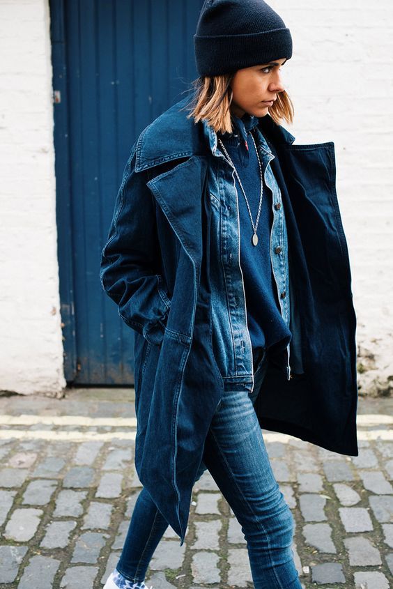 Stílusikola: így viselj farmert farmerral -  -  - divat, farmer, outfit, stílus, 