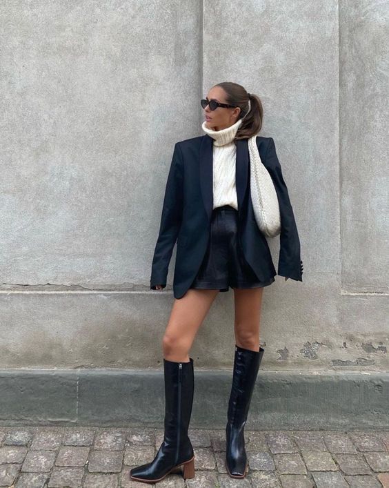 Stílusiskola: így viselj fekete miniszoknyákat -  -  - divat, fekete miniszoknya, miniszoknya, outfit, stílus, 