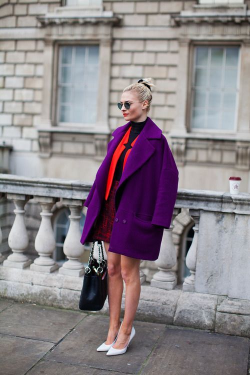 Stílusiskola: őszi outfitek lilával -  -  - divat, lila, outfit, ősz, stílus, 