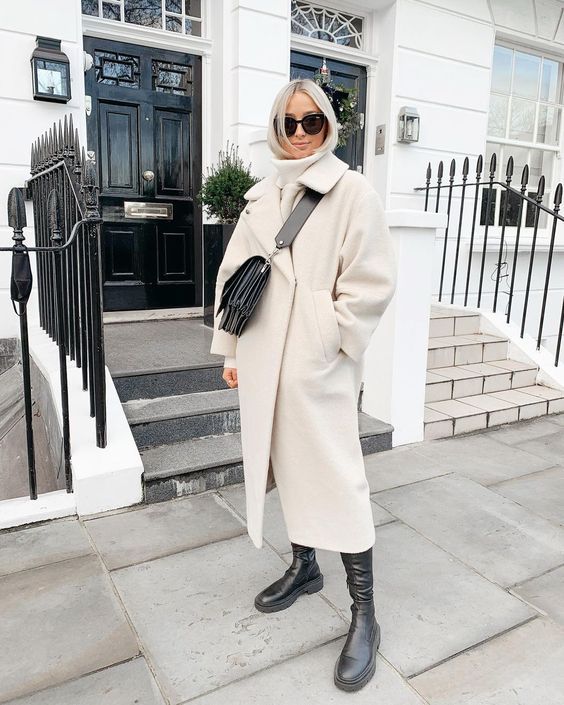 Stílusiskola: így viselj ősszel fehér kabátokat -  -  - divat, fehér kabát, kabát, outfit, ősz, stílus, 