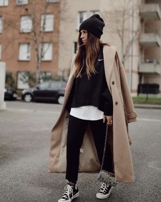 Stílusiskola: téli outfitek sportcipővel -  -  - divat, outfit, sportcipő, stílus, tél,