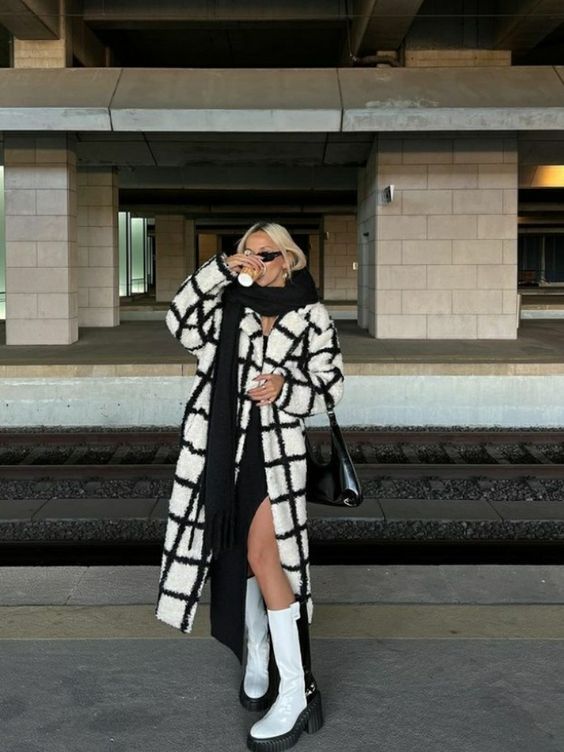 Stílusiskola: így viselj télen klasszikus fekete-fehér szetteket -  -  - divat, fekete-fehér, outfit, stílus, 