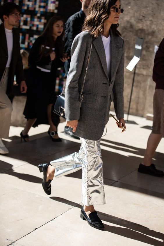 Stílusiskola: így viseld az ezüst színt -  -  - divat, ezüst, outfit, stílus, tél, 