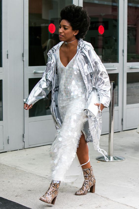 Stílusiskola: így viseld az ezüst színt -  -  - divat, ezüst, outfit, stílus, tél, 