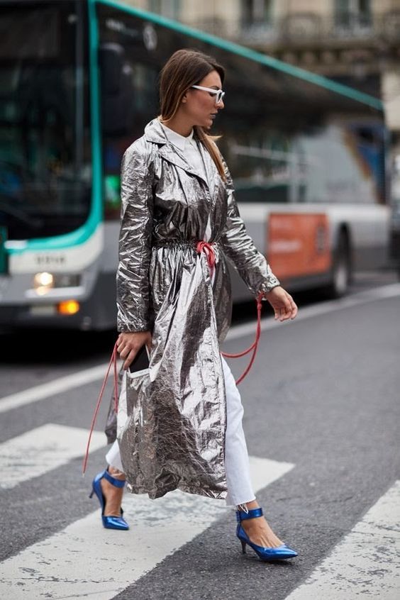 Stílusiskola: így viseld az ezüst színt -  -  - divat, ezüst, outfit, stílus, tél,