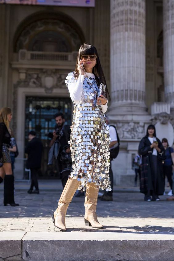 Stílusiskola: így viseld az ezüst színt -  -  - divat, ezüst, outfit, stílus, tél, 