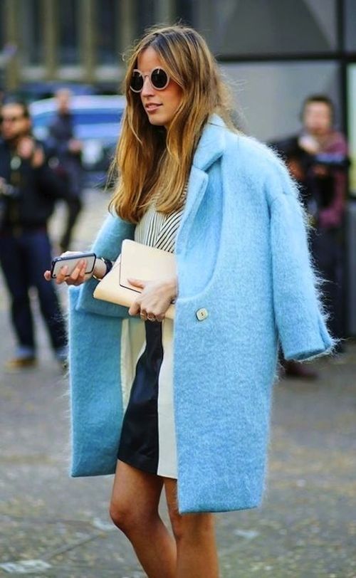 Stílusiskola: így viselj télen babakéket -  -  - babakék, divat, kék, outfit, stílus, tél, 