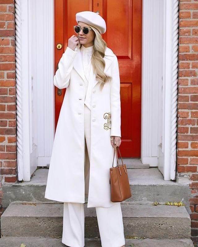 Stílusiskola: így viselj fehér nadrágokat télen -  -  - divat, fehér nadrág, outfit, stílus, tél, 