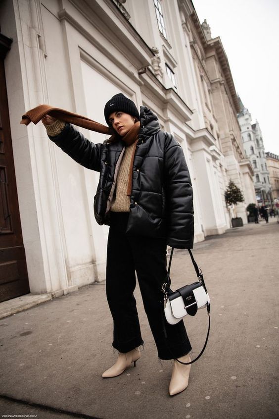 Stílusiskola: így viselj télen pufi dzsekiket -  -  - divat, outfit, pufi dzseki, stílus, 