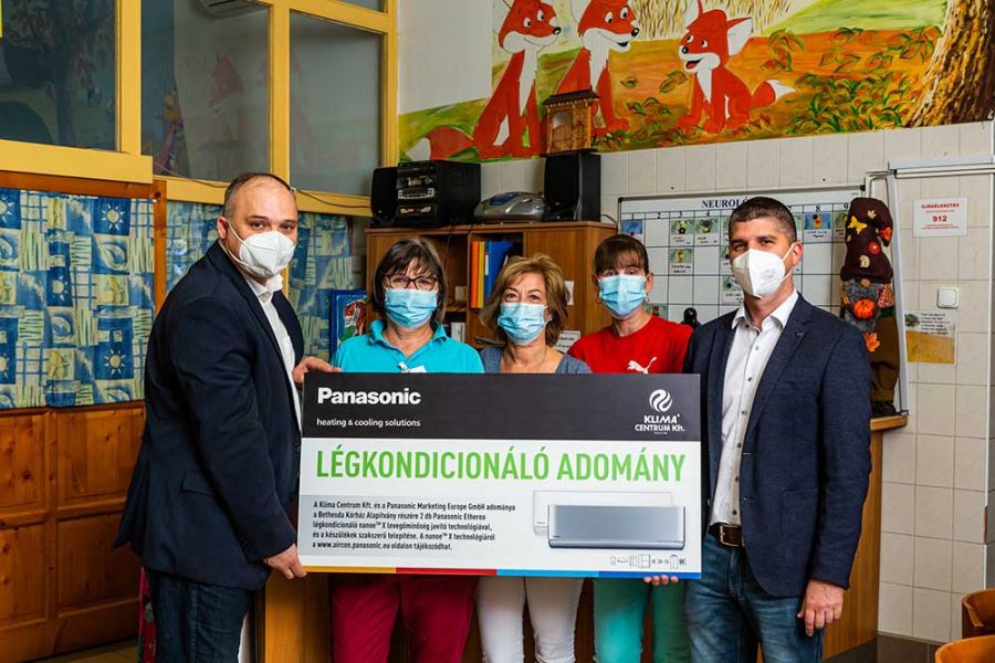 Új klímaberendezések segítik a gyógyulást a Bethesda Gyermekkórházban - ÉLETÉRZÉS - Egészség - bethesda gyermekkórház, klíma centrum, panasonic, 