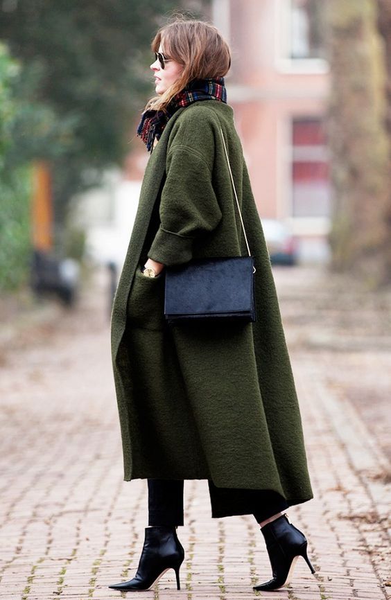 Stílusiskola: így viselj télen olíva zöldet -  -  - divat, olíva, outfit, stílus, tél, 