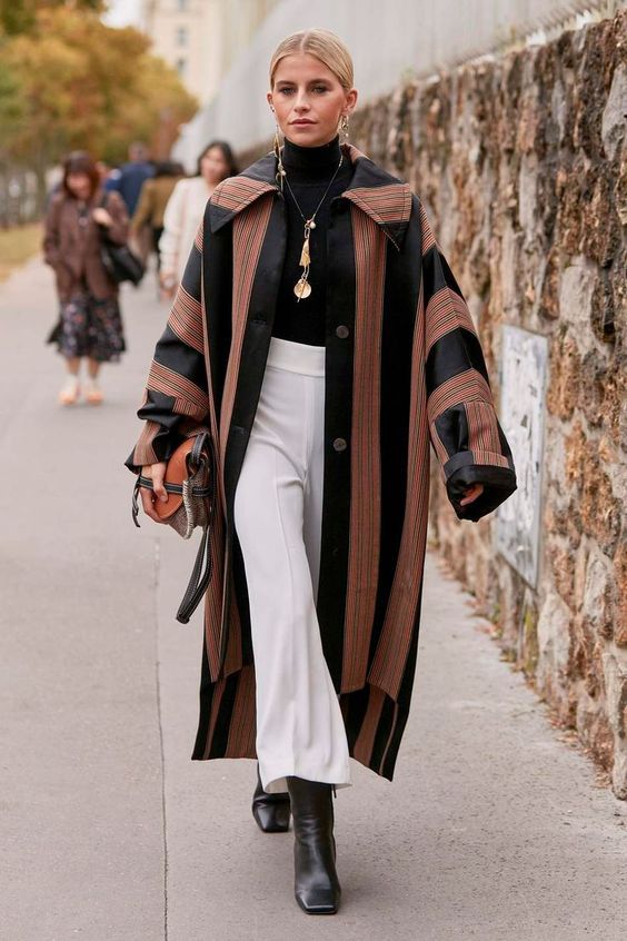 Stílusiskola: fekete, fehér és barna - ha biztosra akarsz menni -  -  - barna, divat, fehér, fekete, outfit, stílus, tél,