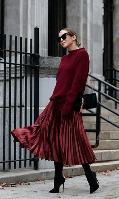 Stílusiskola: így viselj szoknyákat télen, hideg időben -  -  - divat, outfit, stílus, szoknya, tél, 