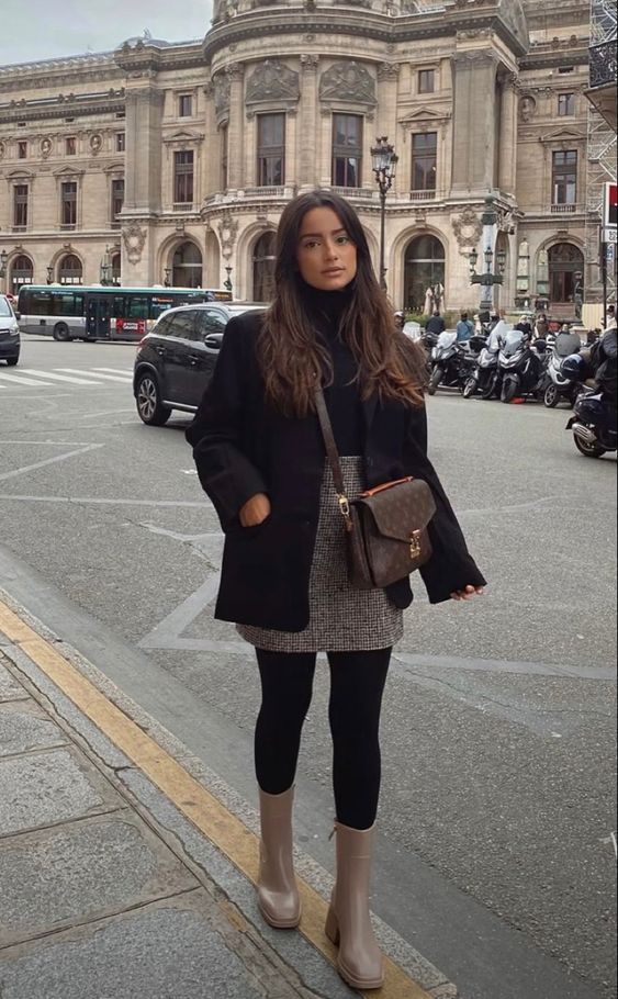 Stílusiskola: így viselj szoknyákat télen, hideg időben -  -  - divat, outfit, stílus, szoknya, tél, 