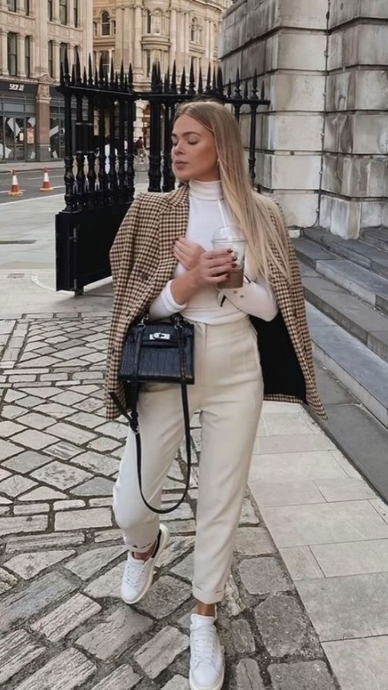 Stílusiskola: így viselj kockás blézereket -  -  - blézer, divat, kockás blézer, outfit, stílus, 