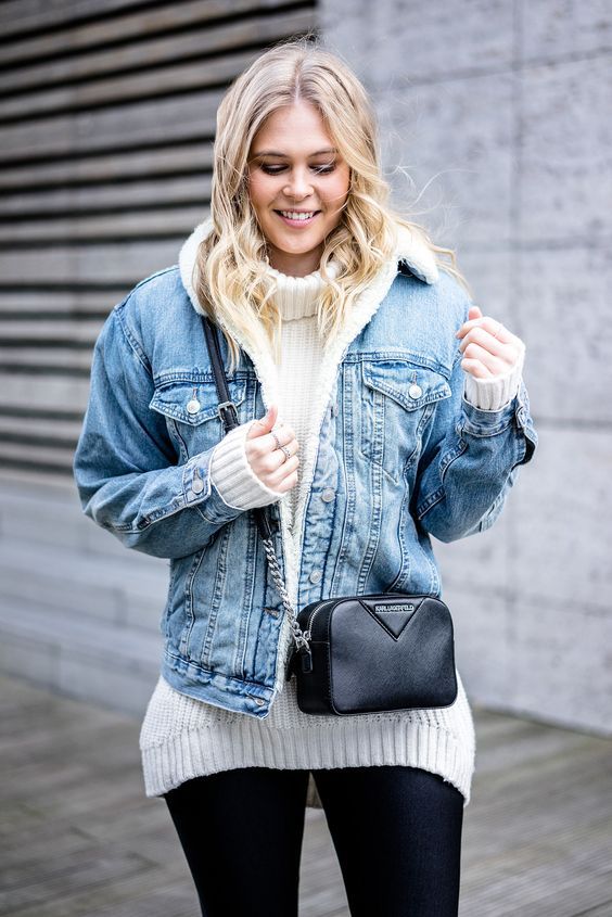 Stílusiskola: így viselj télen farmerdzsekiket -  -  - divat, farmerdzseki, outfit, stílus, 