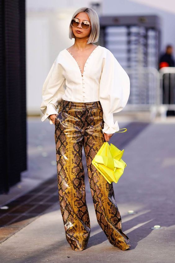 Stílusiskola: így viselj kígyóbőr mintás darabokat -  -  - divat, kígyóbőr, outfit, stílus, 