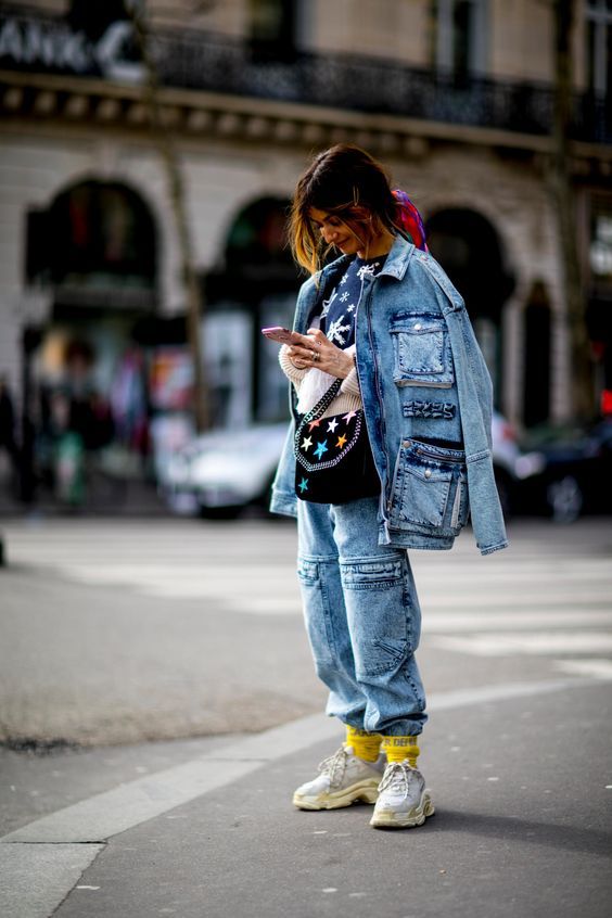 Stílusiskola: így viselj farmert farmerrel -  -  - divat, farmer, outfit, stílus, tél, 