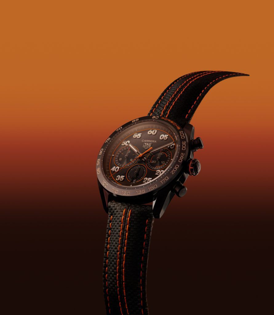 TAG Heuer Carrera Chronograph X Porsche Orange - ÉN - Divathírek - karóra, porsche, tag heuer,
