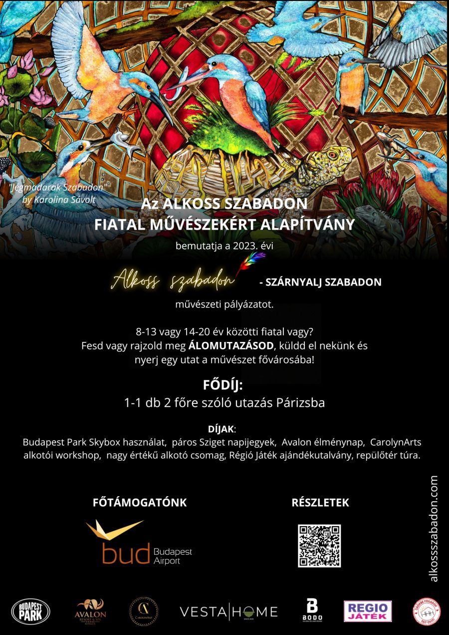 Álomutazásuk megfestésére hívja a fiatalokat az Alkoss szabadon művészeti pályázat - STYLENEWS - Kultúra - alkoss szabadon 2023,