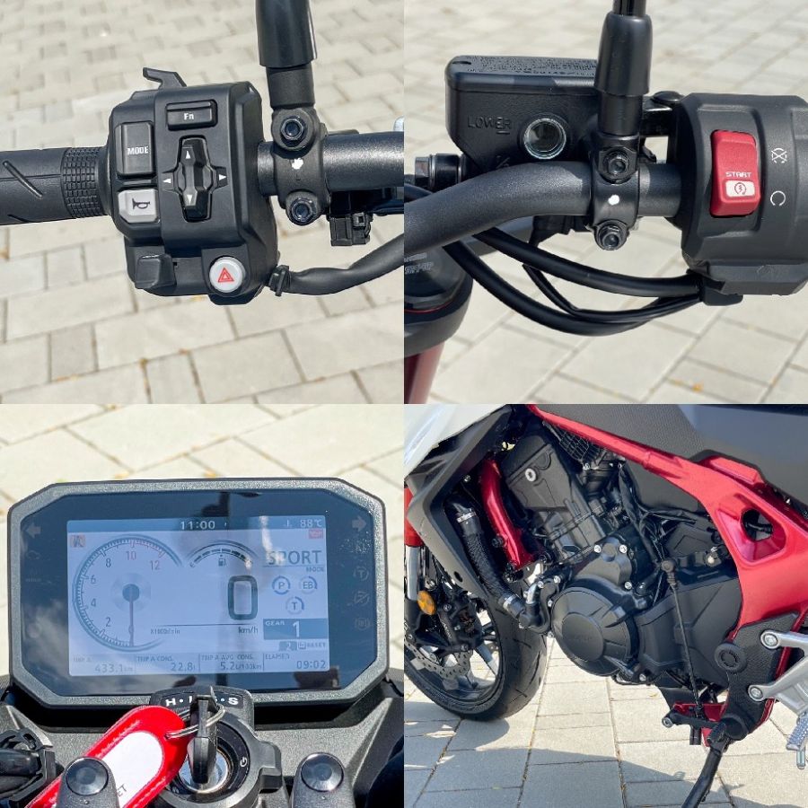 Több van benne, mint gondolnád – Honda CB750 Hornet - Autó & Motor - MOBILITY - cb750 hornet 2023, cb750 hornet teszt, Honda CB750 Hornet teszt, Honda CR750, 