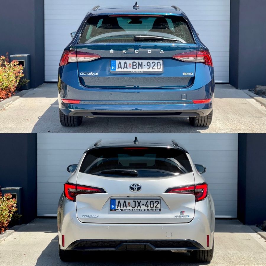 Sorvezetők – Skoda Octavia Combi 1.5 TSi e-Tech Style vs. Toyota Corolla Touring Sports 2.0 Hybrid GR Sport Dynamic összehasonlító teszt - Autó & Motor - MOBILITY - Corolla és Octavia összehasonlítása, Corolla összehasonlító teszt, Ocatvia Combi vc. Corolla Touring Sport, Octavia összehasonlító teszt, Octavia vs. Corolla, Skoda Octavia és Toyota Corolla összehasonlítás, Skoda Octavia Style 1.5 TSI eTech, Skoda vs. Toyota, Toyota Corolla 2.0 GR Sport Dynamic, 