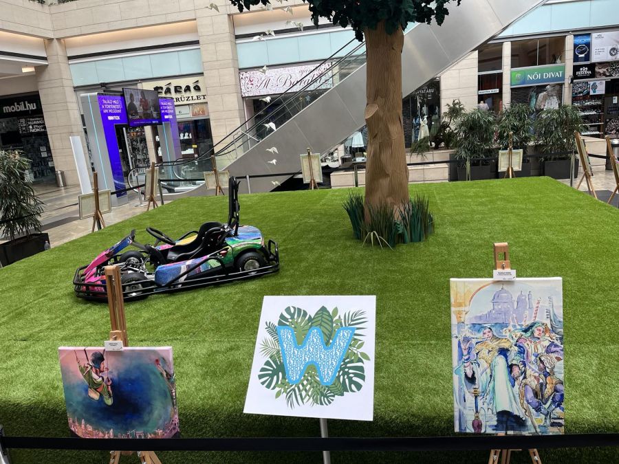 Instant művészeti élmény várja az Alkoss szabadon kiállítás látogatóit a Westendben - STYLENEWS - Kultúra - alkoss szabadon, pályázat,