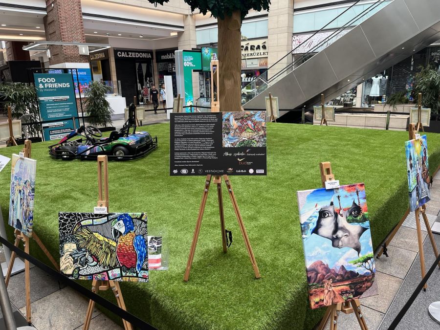 Instant művészeti élmény várja az Alkoss szabadon kiállítás látogatóit a Westendben - STYLENEWS - Kultúra - alkoss szabadon, pályázat,