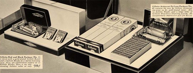 A Gillette borotva története -  -  - borotva, gillette, 