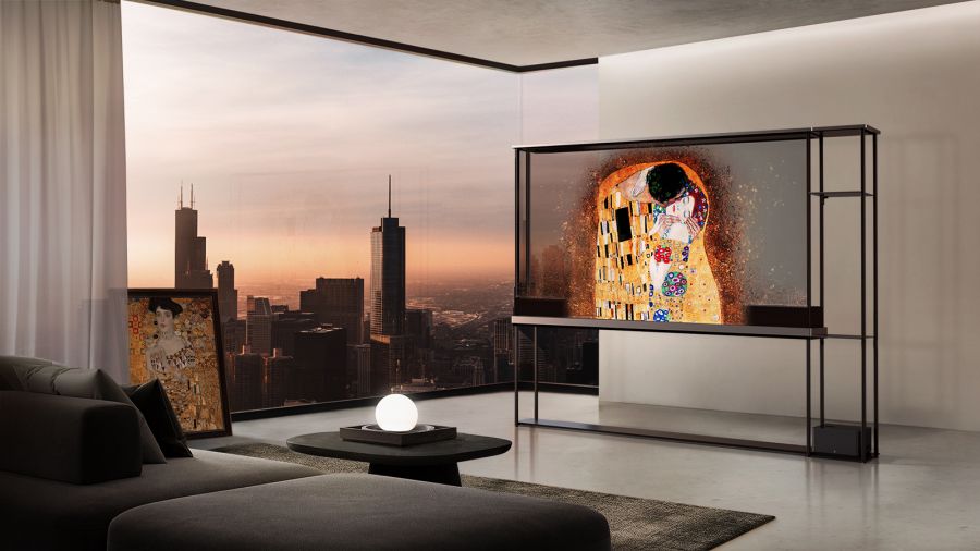A világ első átlátszó, vezeték nélküli OLED tévéjét mutatja be az LG Las Vegasban -  -  - átlátszó tv, ces, ces 2024, lg, lg oled tv, lg signature, lg tv, oled tv,