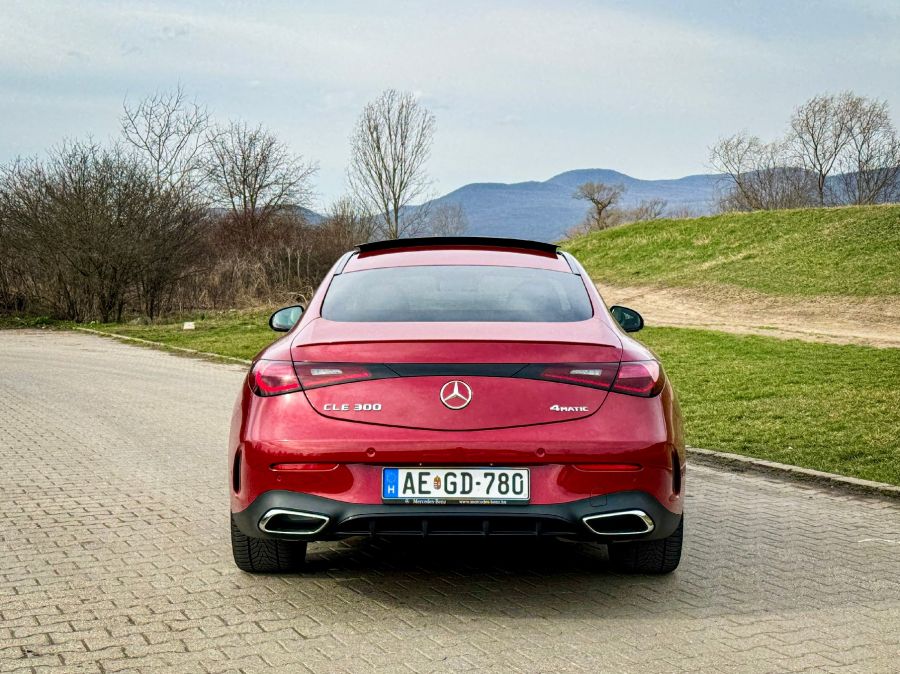 Szépség és elegancia = siker – Mercedes-Benz CLE Coupé 300 4Matic - Autó & Motor - MOBILITY - CLE Coupé  teszt, cle coupé 300 4Matic teszt, Mercedes cle coupé teszt, Mercedes-Benz CLE Coupé 300 teszt, 