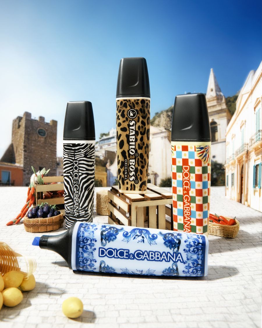 EXKLUZÍV STÍLUS A KIEMELT MONDANDÓNAK - DOLCE&GABBANA X STABILO - STYLENEWS -  - dolce gabbana, dolce gabbana stabilo, stabilo, stabilo szövegkiemelő, 