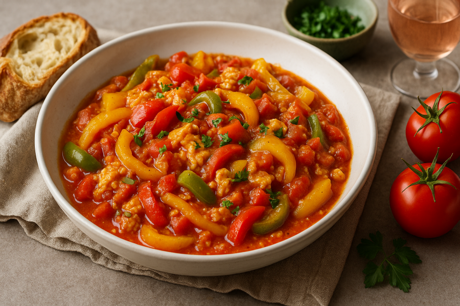 Lecsó újragondolva – a nyár esszenciája egy tányéron - STYLELIFE -  - lecsó recept, lecsó újragondolva, nyári ételek, 