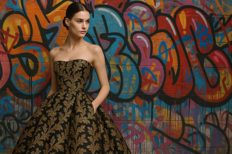 Street art és haute couture – amikor az utca beszivárog a luxusba - STYLENEWS -  - haute couture, popkultúra, street art, styleart, 