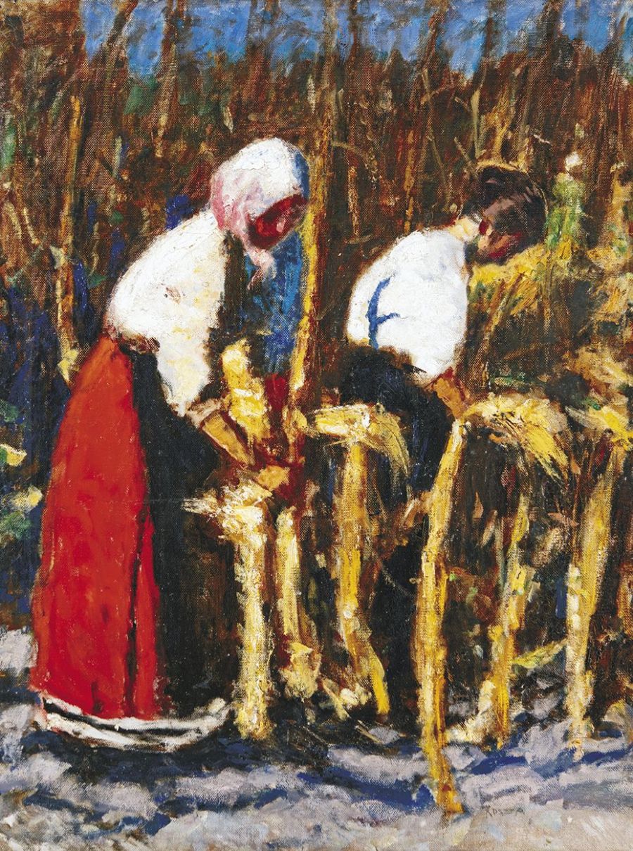 Berény Róbert főműve 38 millió forintért, Tihanyi Lajos legkiemelkedőbb absztraktja 12 millió forintért kelt el a Virág Judit Galéria aukcióján   - STYLENEWS -  -  Kmetty János, Berény Róbert Árnyék és Olympia, festmények, Scheiber Hugó, styleart, 