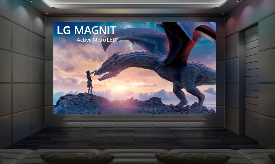 3 méter széles és 1,7 méter magas házimozi-kijelzőt mutatott be az LG - STYLENEWS -  - Dolby Visionnel%2C 4K, LG MAGNIT Active Micro LED, Micro LED kijelző,