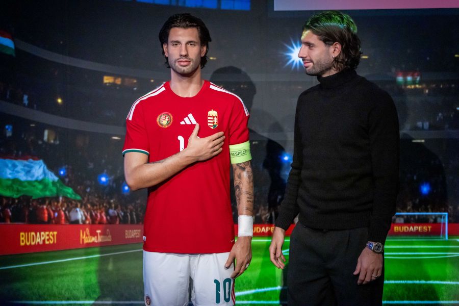 Átadták Szoboszlai Dominik viaszfiguráját a Madame Tussauds Budapest produkcióban - STYLENEWS -  - Madame Tussauds Budapest, Szoboszlai Dominik, 